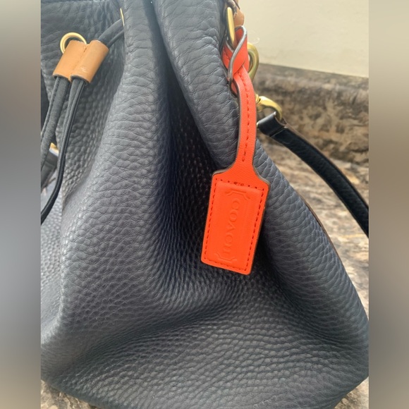 Coach Soft Pebbled Leather Drawstring Shoulder Bag - Picture 5 of 12